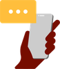 Holding handset message.png