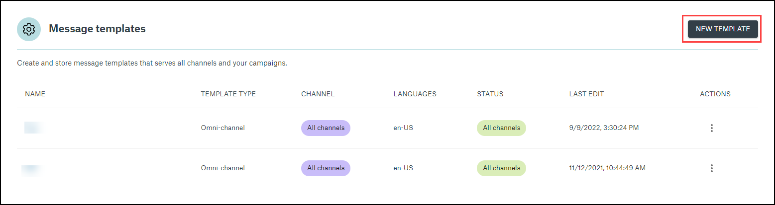 How do I use Message Composer to create omni-channel message templates ...