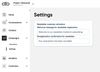 Campaigns settings