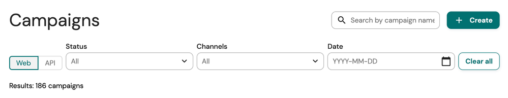 Web/API tabs
