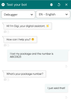 The bot doesn't come across very smart right now...