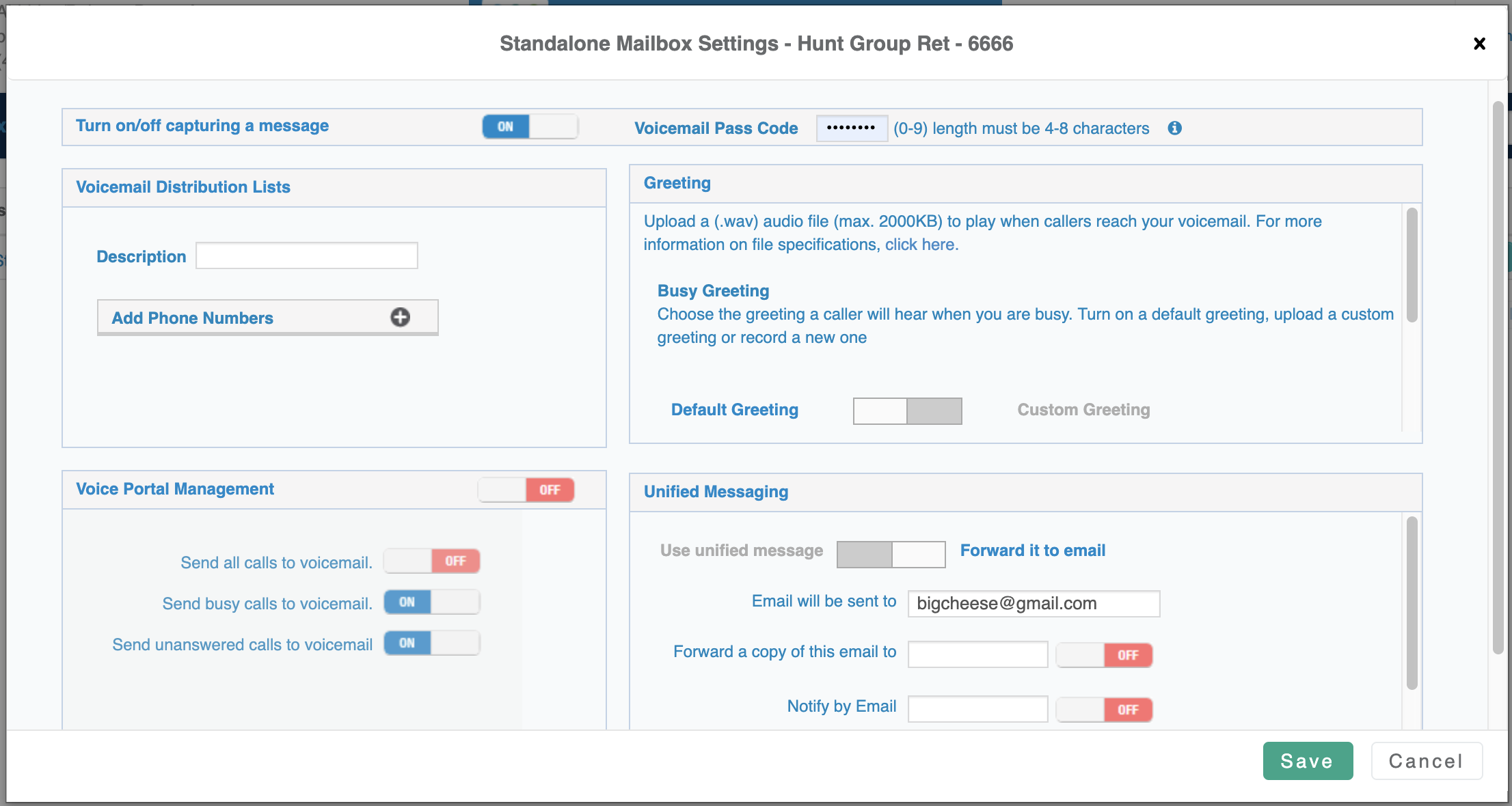 Standalone Voicemail Guide - Sinch Community - 17343