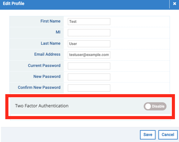 Adding 2FA to your Atlas user login - Sinch Community - 18150