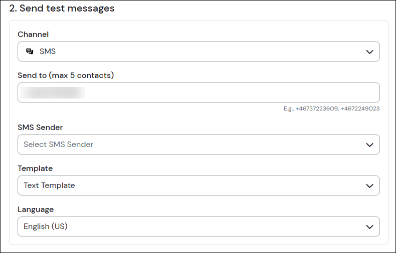 Can I send test messages from the Build Dashboard? - Sinch Community ...