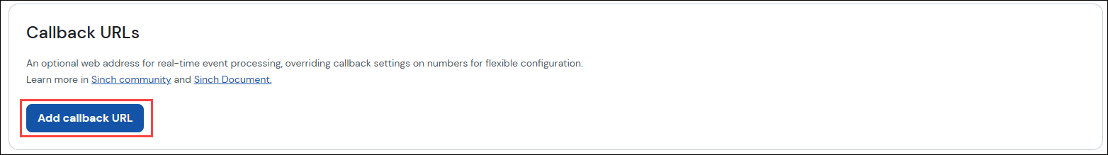 How do I assign a callback URL to an SMS service? - Sinch Community - 8414
